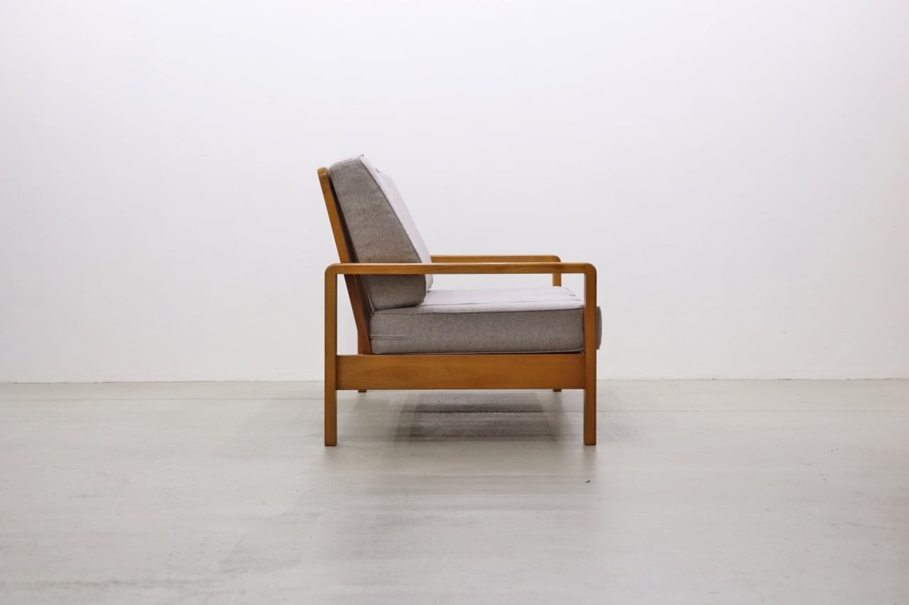 沼津店】SCANTEAK スキャンティーク チーク無垢材 IKON 3Pソファ  