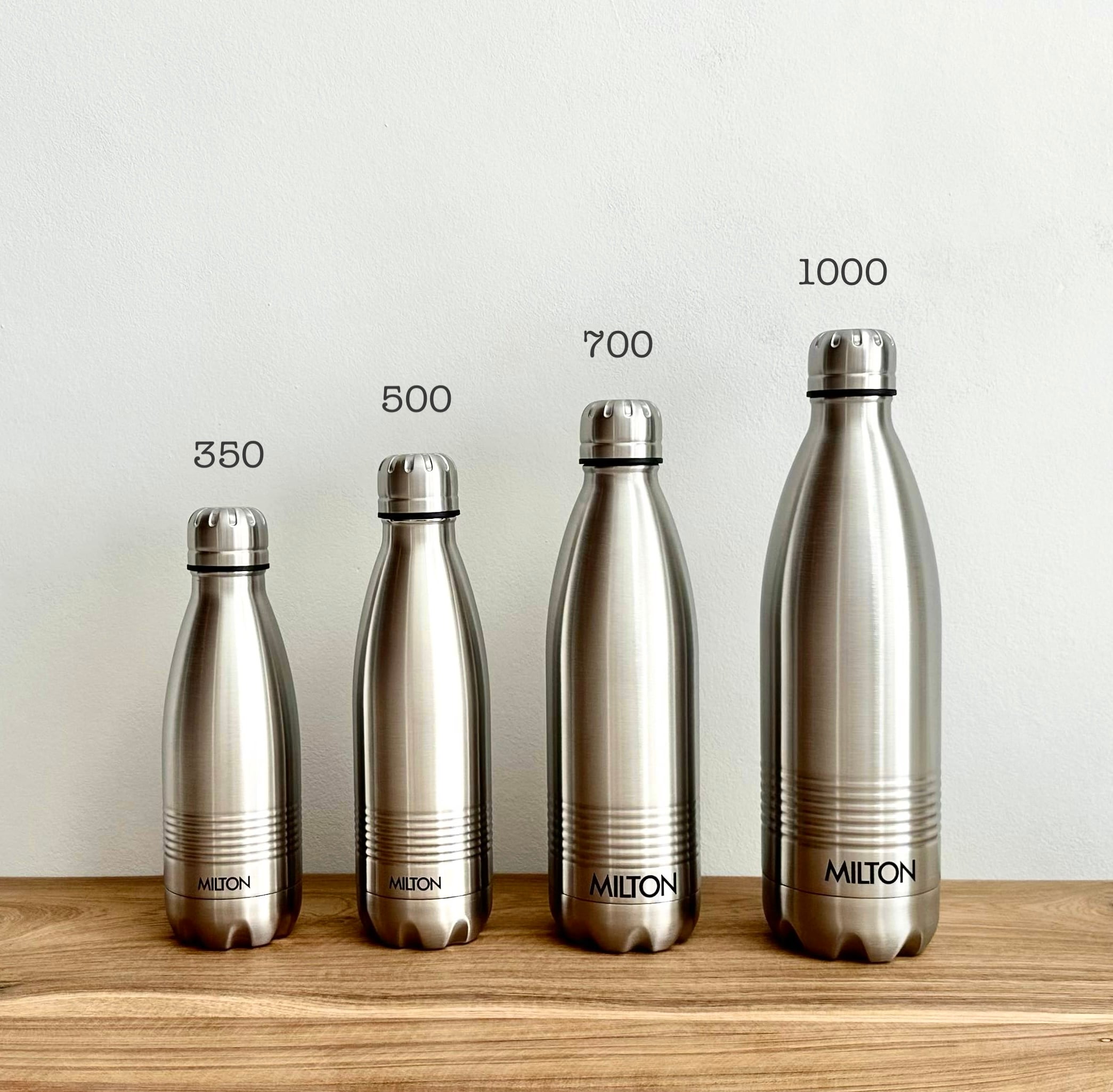 保温12h. 保冷24h. “真空二層構造﻿の軽量水筒” 500ml MILTON (ミルトン