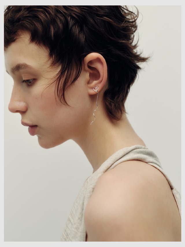 Earring/Pierce -Silver-