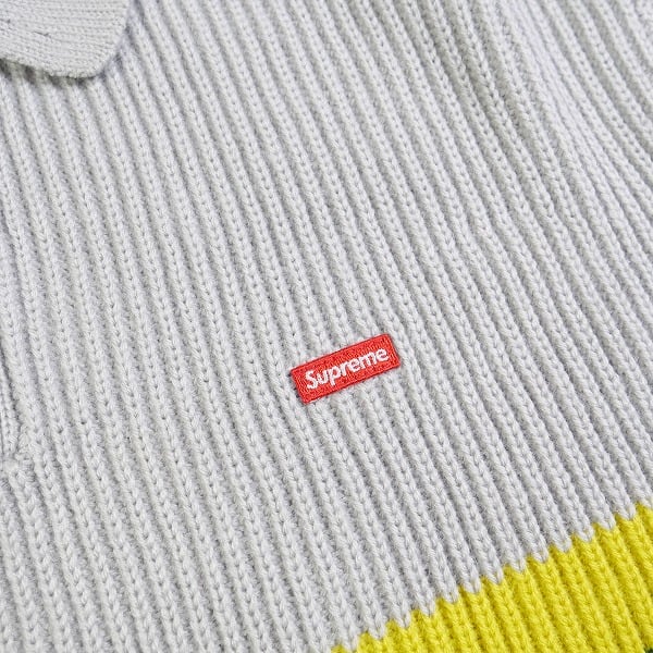 Size【M】 SUPREME シュプリーム 23AW Small Box Polo Sweater Grey 