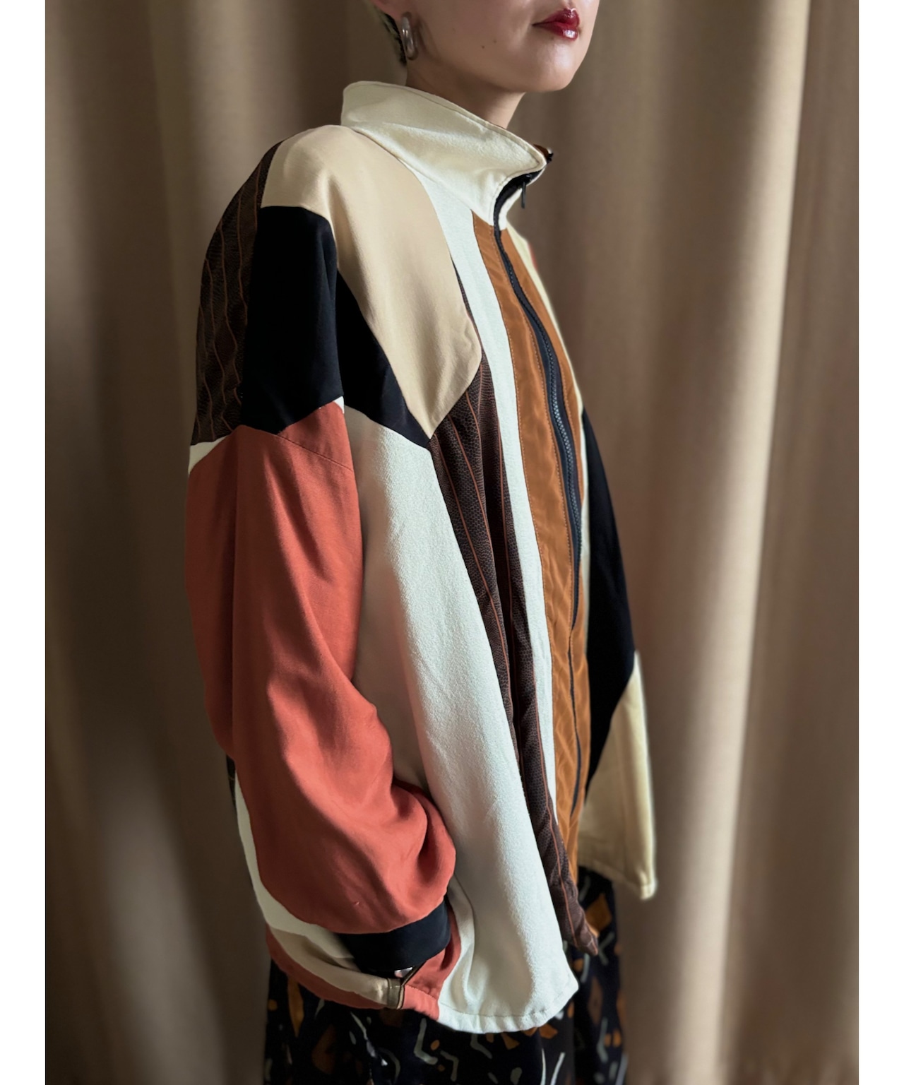 patchwork design import light jacket-4373-10