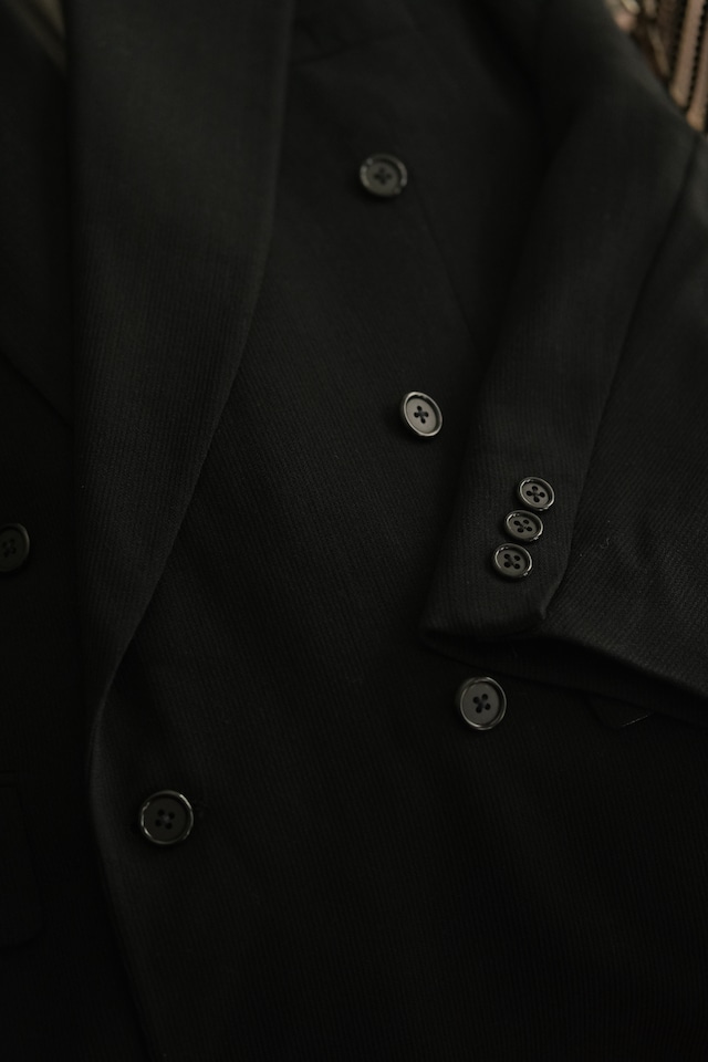 Utah／80-90’s “GIVENCHY” double breasted tailored jacket