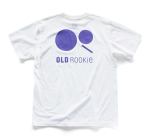 "STANDARD" S/S T-SHIRT WHITE × PURPLE