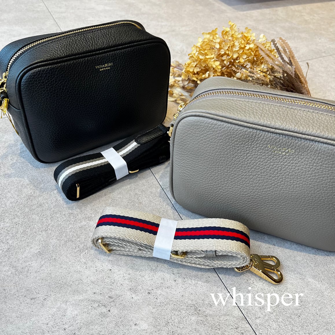 VIOLAd'ORO ADRIAショルダーバッグ（N) | whispermusee