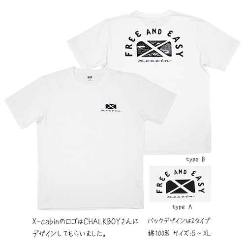 X-cabin オリジナルTシャツ TYPE  B