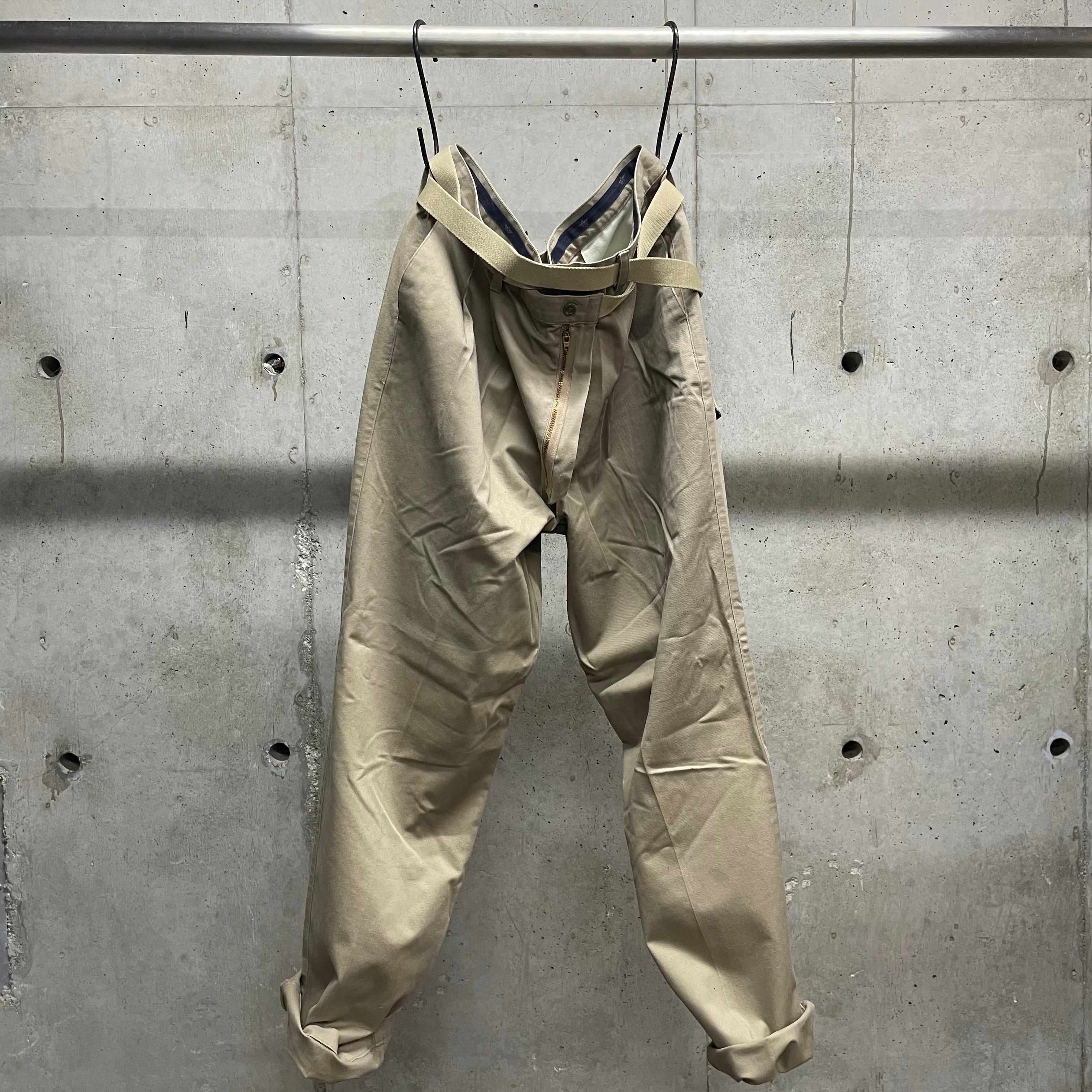 MAISON EUREKA】Ex.VINTAGE REWORK CHINOS_BEIGE(S) | marfa store