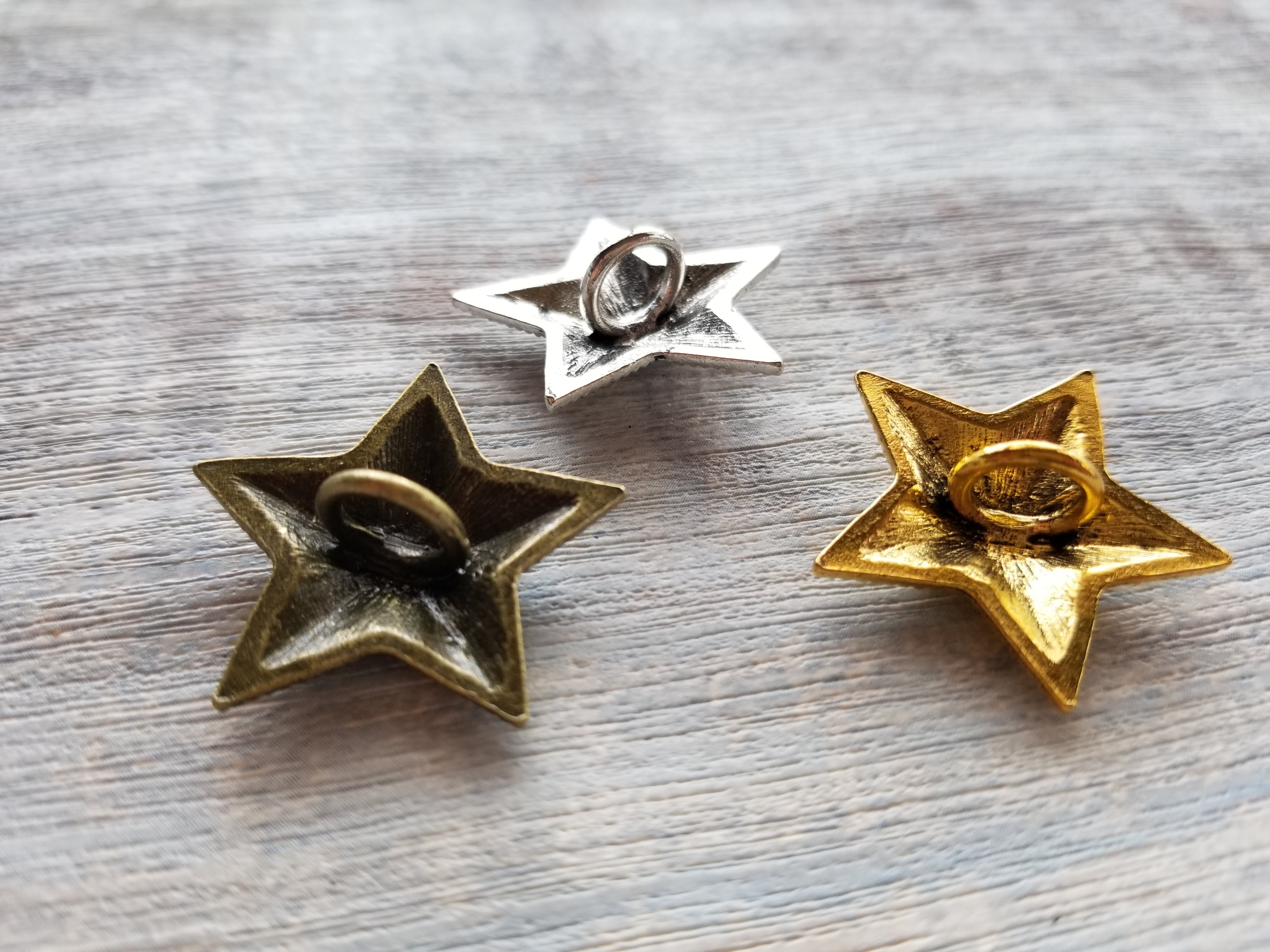 コンチョ ボタン 星形 | mugico handmade