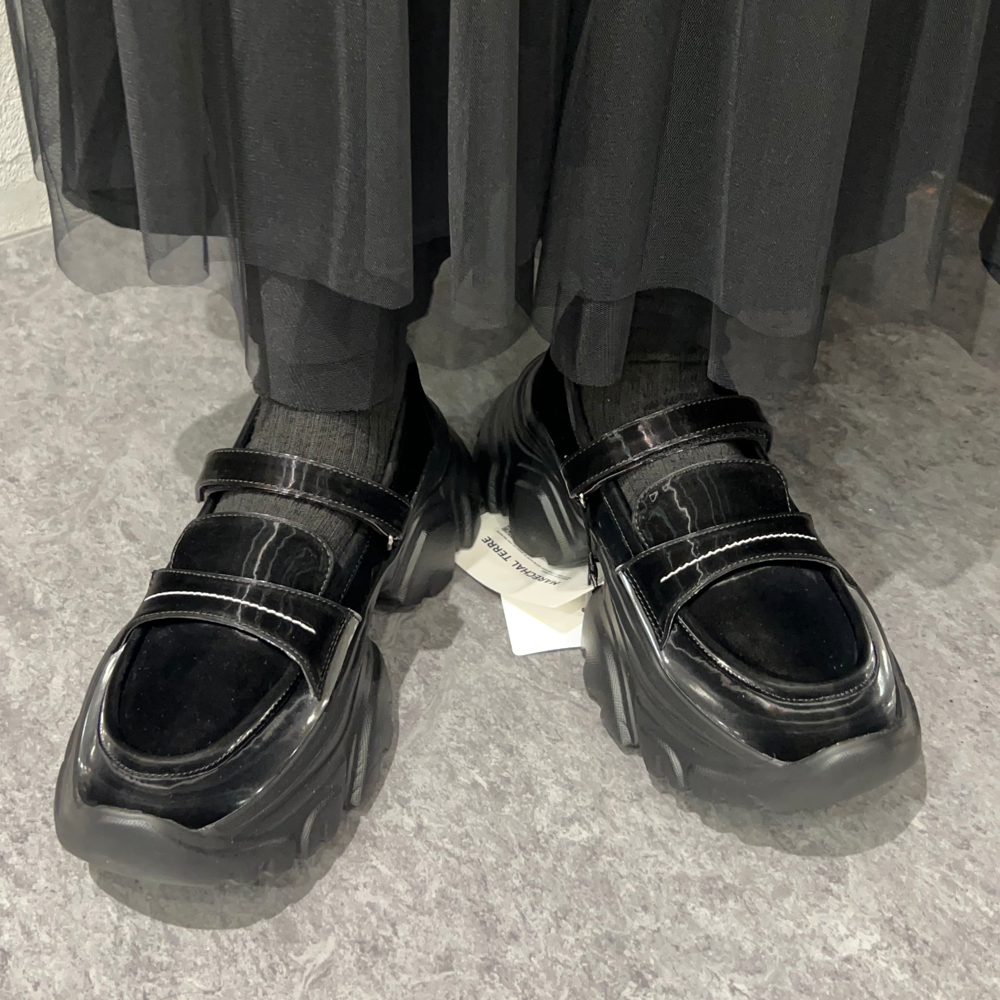 【mai】【新品】メリージェーンローファー【MARECHAL TERRE】 MARECHAL TERRE スニーカー メリージェーンローファー