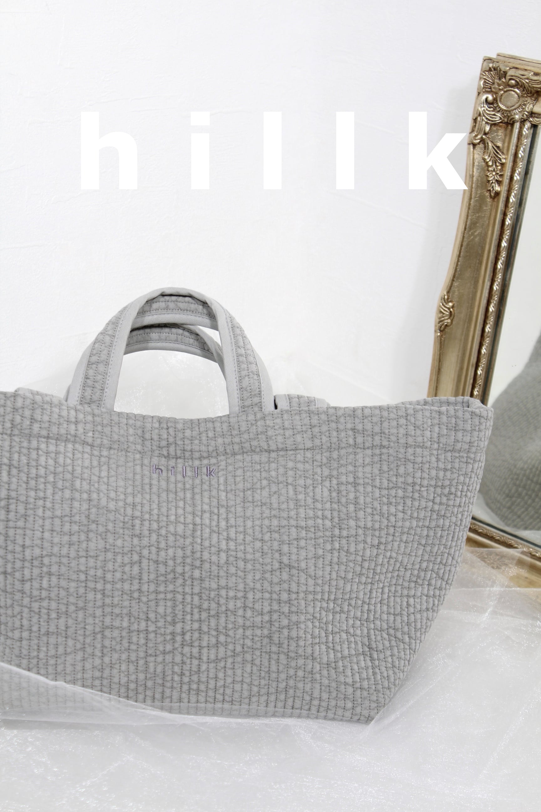 hillk original nubi bag 【 light gray 】 | hillk