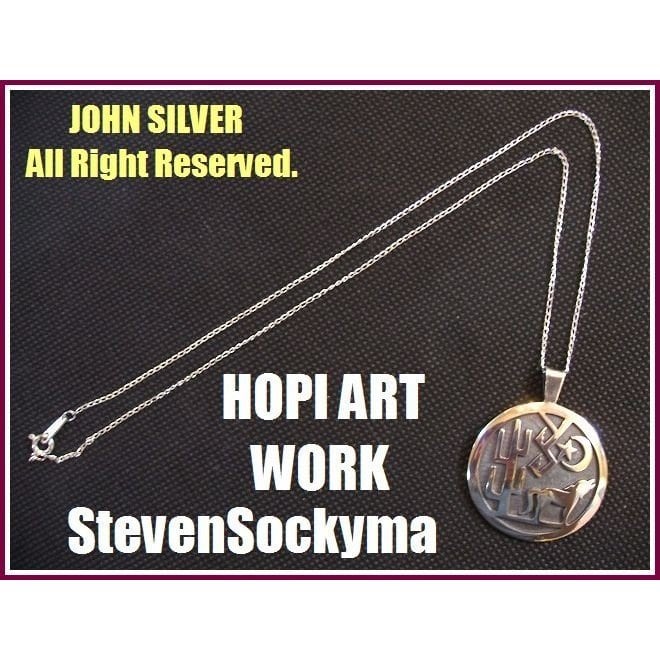 インディアンジュエリー】ホピ /族/hopi/オーバーレイ/トップ/銀製品
