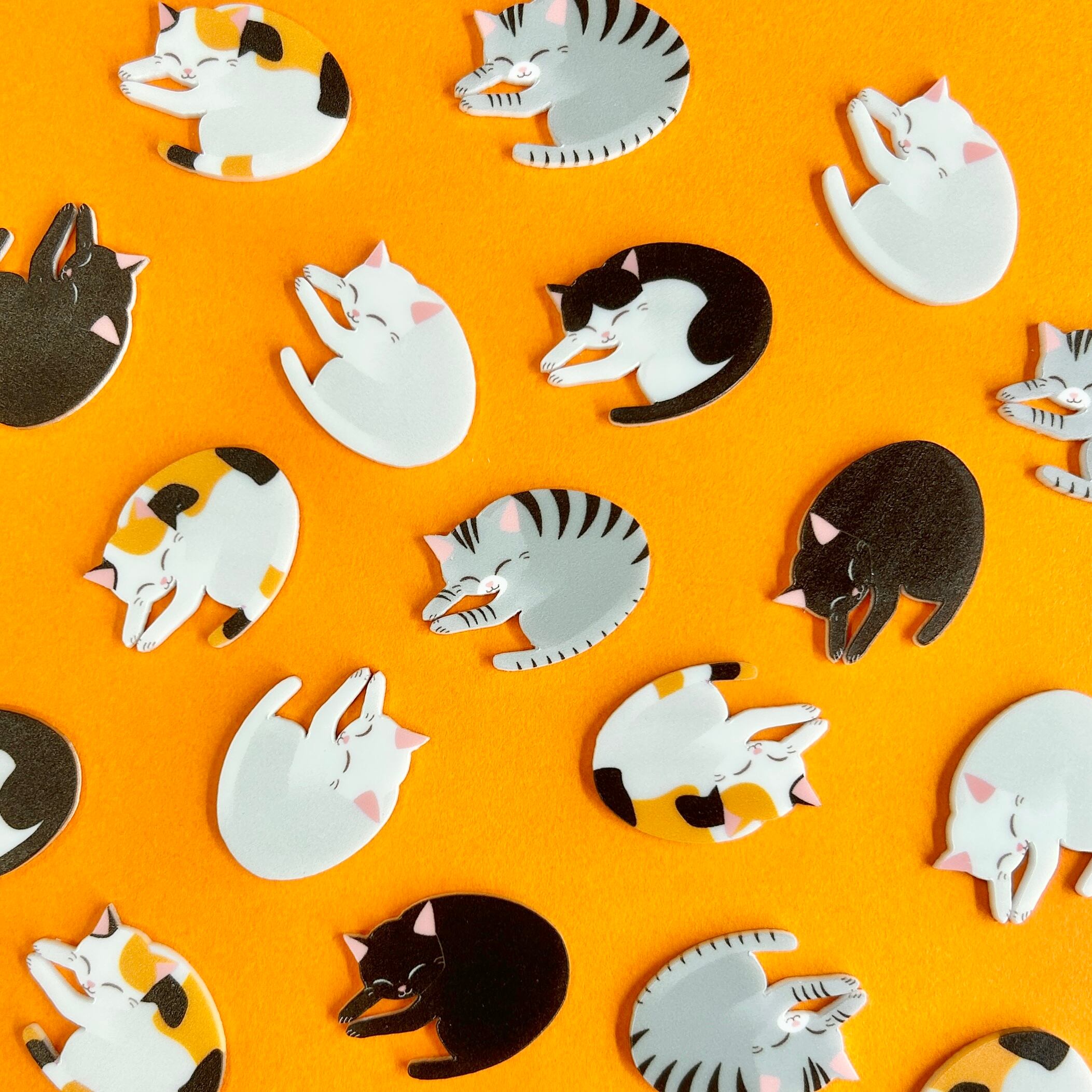 ねこ鍋】シャカシャカキーホルダー | happystand
