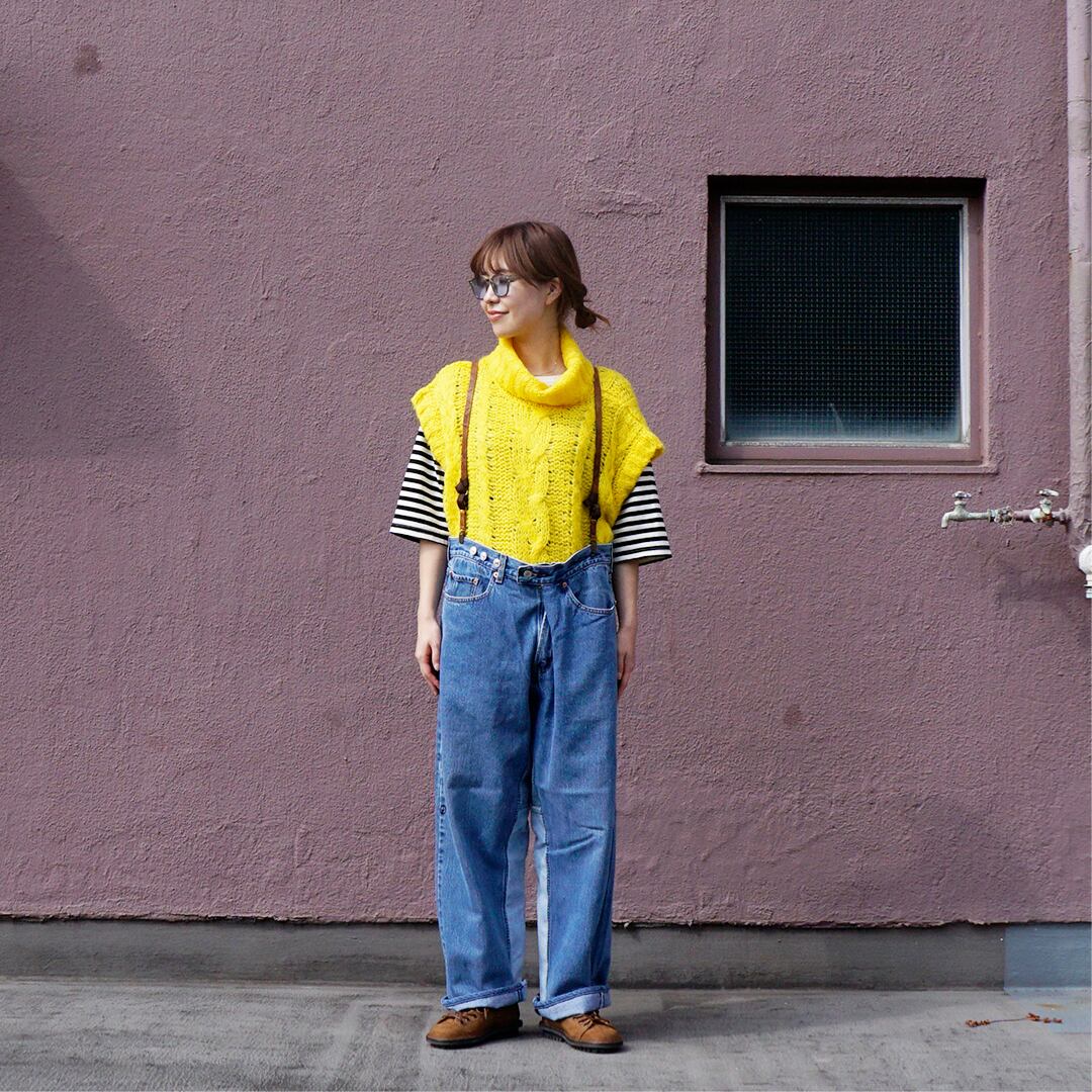 ichi ニット ベスト