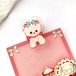 新作予約☆CHO246 Cherish365【Cherish Cherry Bear】アクリル クリップ／手帳アクセサリー