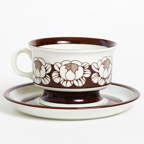 ARABIA アラビア Katrilli カトリッリ ティーカップ＆ソーサー - 2 北欧ヴィンテージ　☆わけあり☆