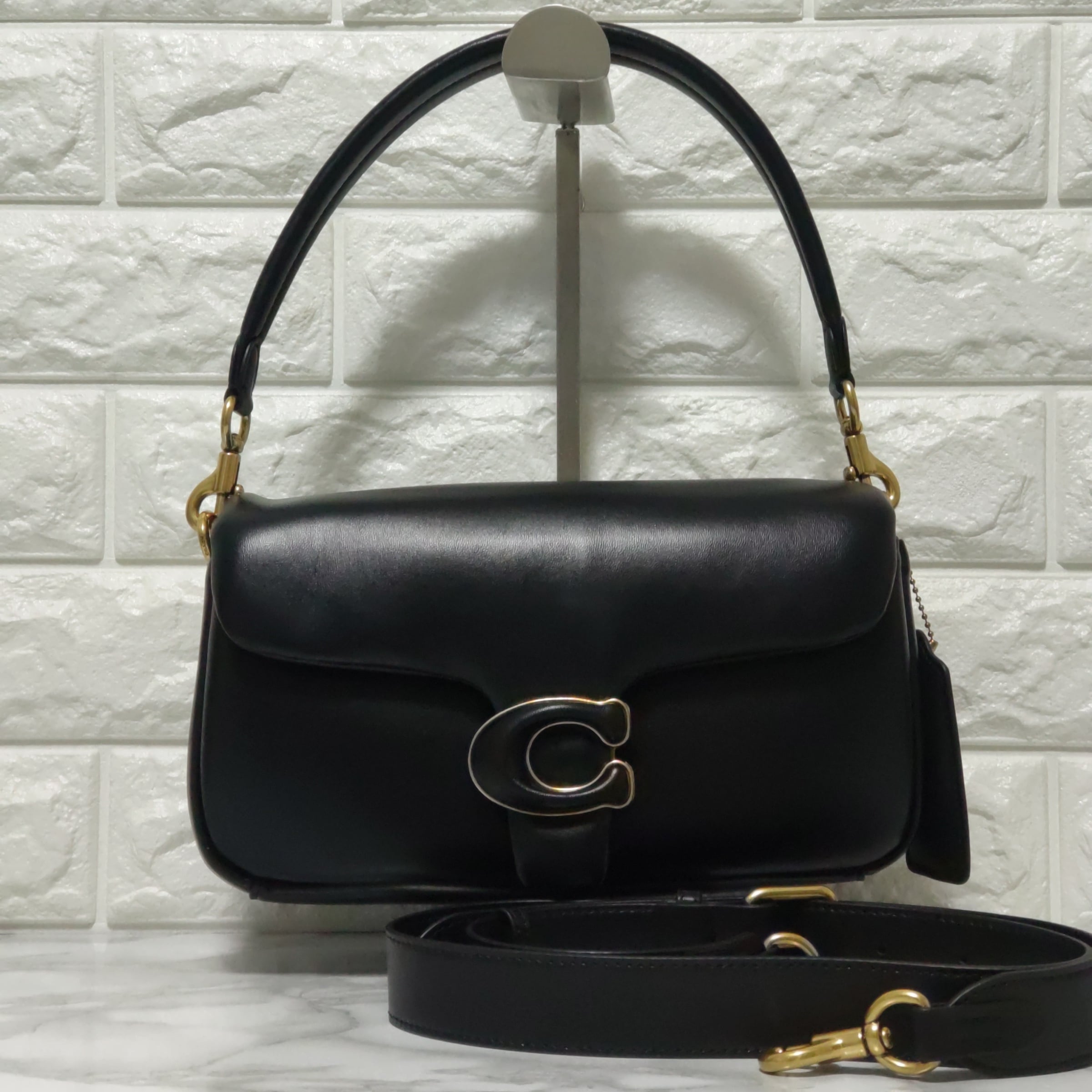 COACH コーチ 新作 タビー ショルダーバッグ ブラック 新品未使用  