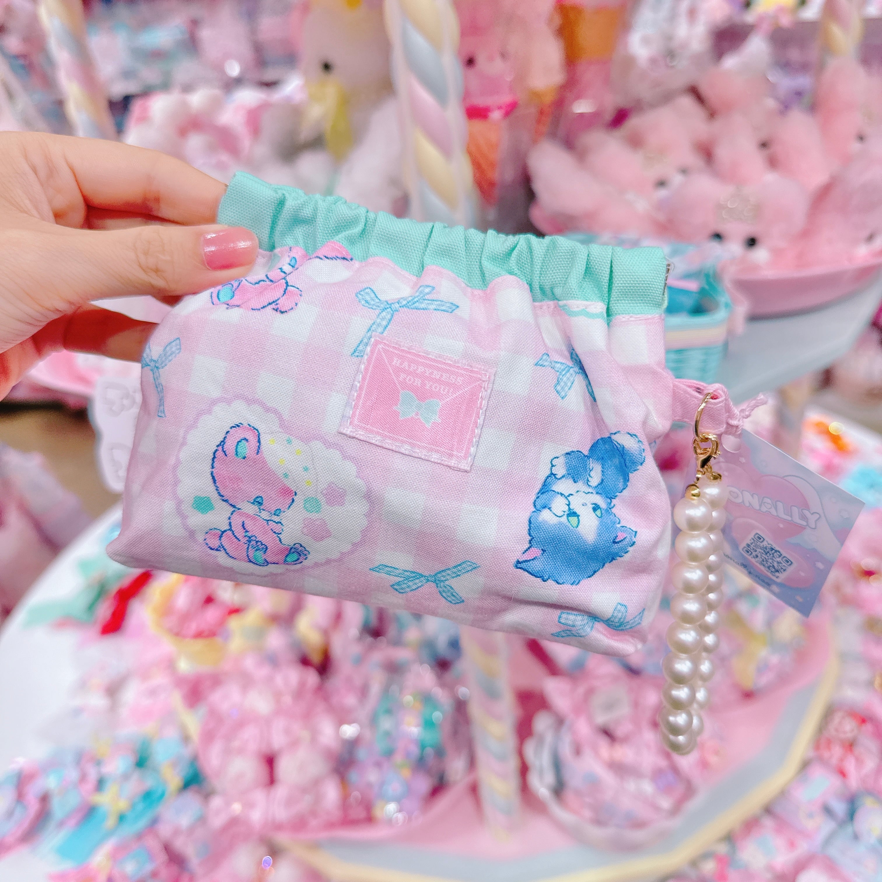 【C7】34-4ばねポーチ