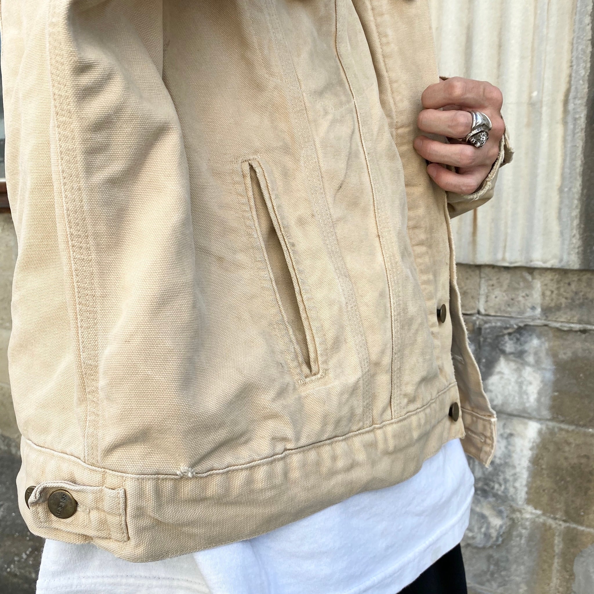 訳あり特価 ビッグサイズ Carhartt カーハート ダック地 ブランケット