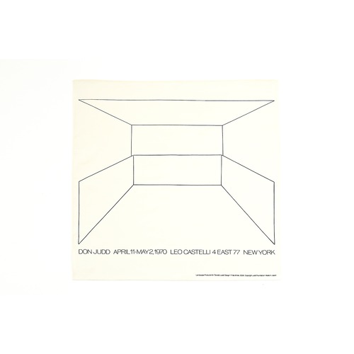 DONALD JUDD：「LEO CASTELLI 1970」バンダナ