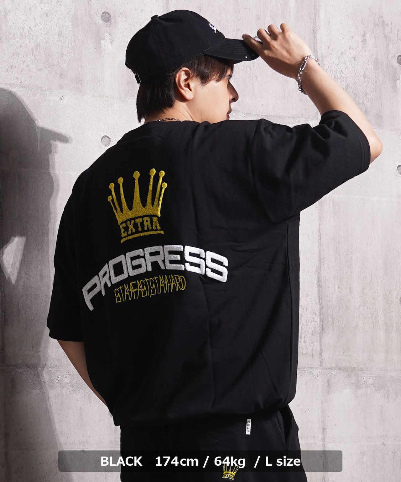 ◆クラウン サガラ刺繍 スウェットTシャツ◆ng-66225