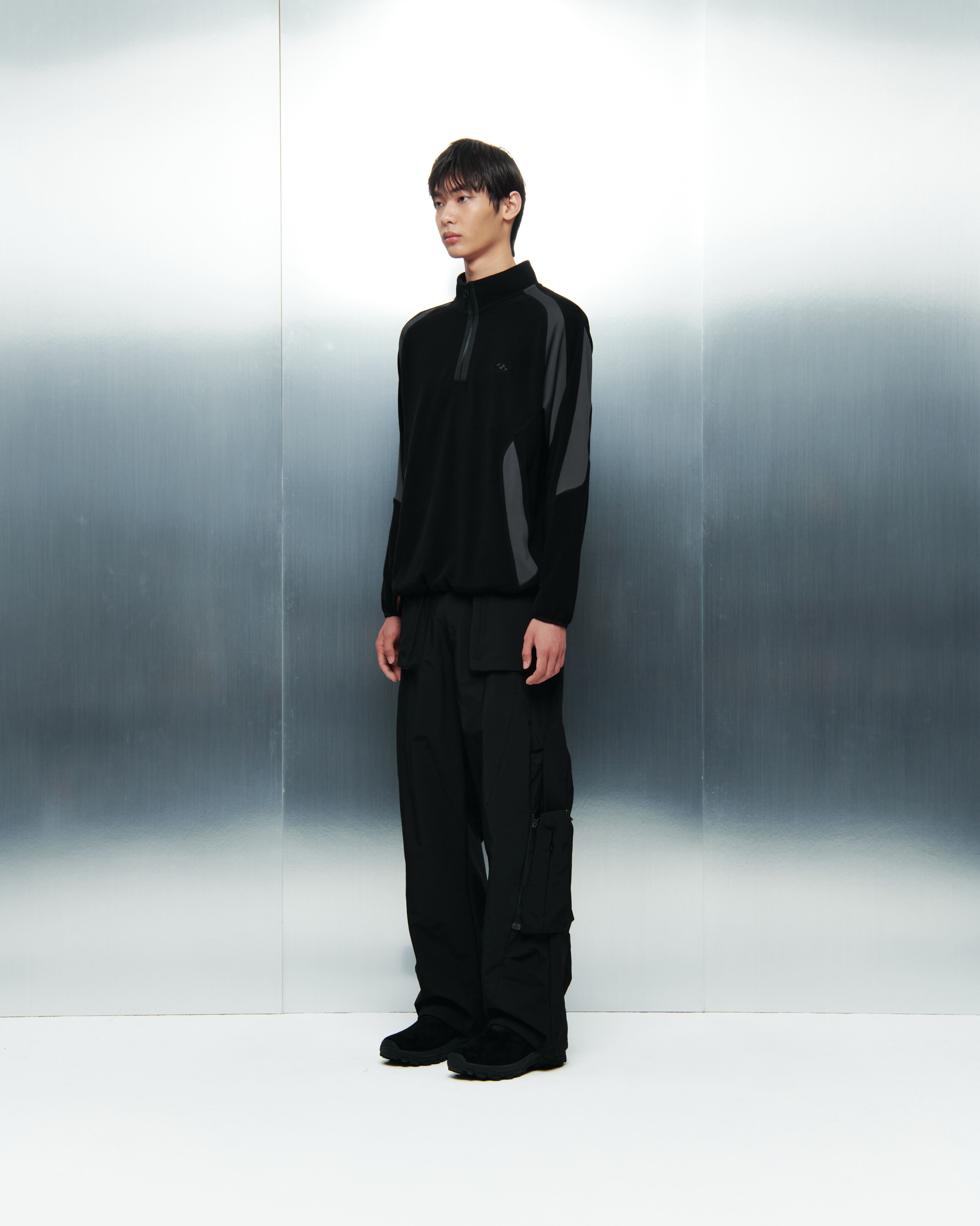SAN SAN GEAR] SEAM LINE PANTS [BLACK] 正規品 韓国ブランド 韓国通販