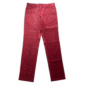 archive 2001AW D&G red leopard 3-pieces suits