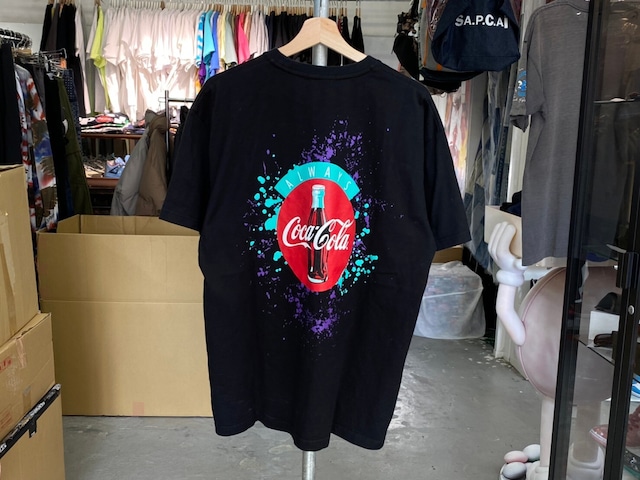 ALWAYS OUT OF STOCK COCA-COLA SHOE LACE TEE XL BLACK 61066
