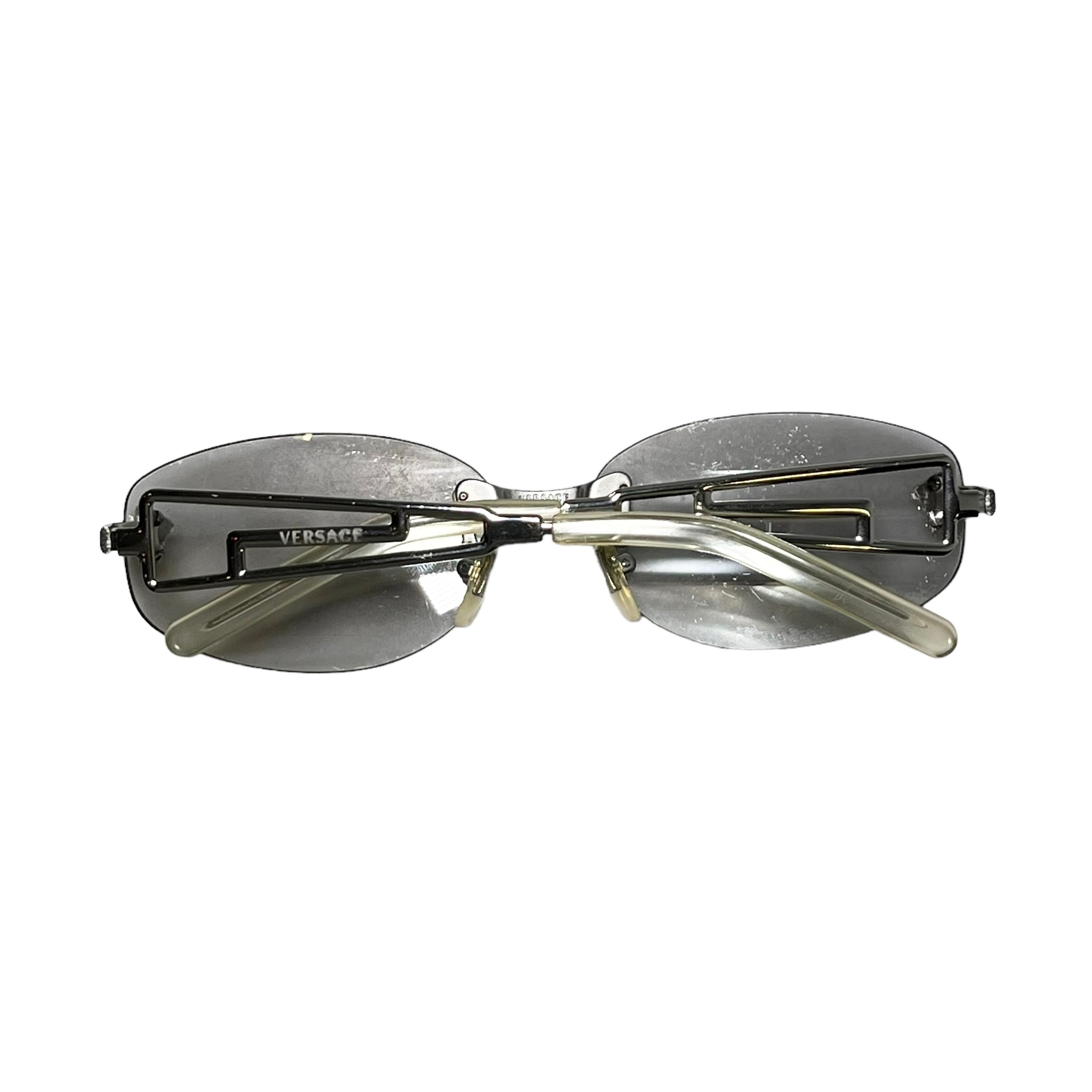 VERSACE rimless glasses 