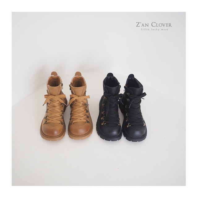 zan clover［取寄］high top comeback walker boots 26spring 하이탑 컴뱃 워커