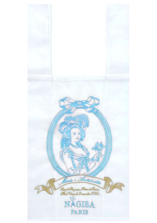 Marie-Antoinette organdie bag BLUE マリーアントワネット オーガンジーバッグ ブルー