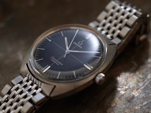 【OMEGA】オメガ 1960s シーマスターCOSMIC　オリジナルブラックダイヤル ”TECHNICAL”　OH / vintagewatch / black dial / technical / hand winding