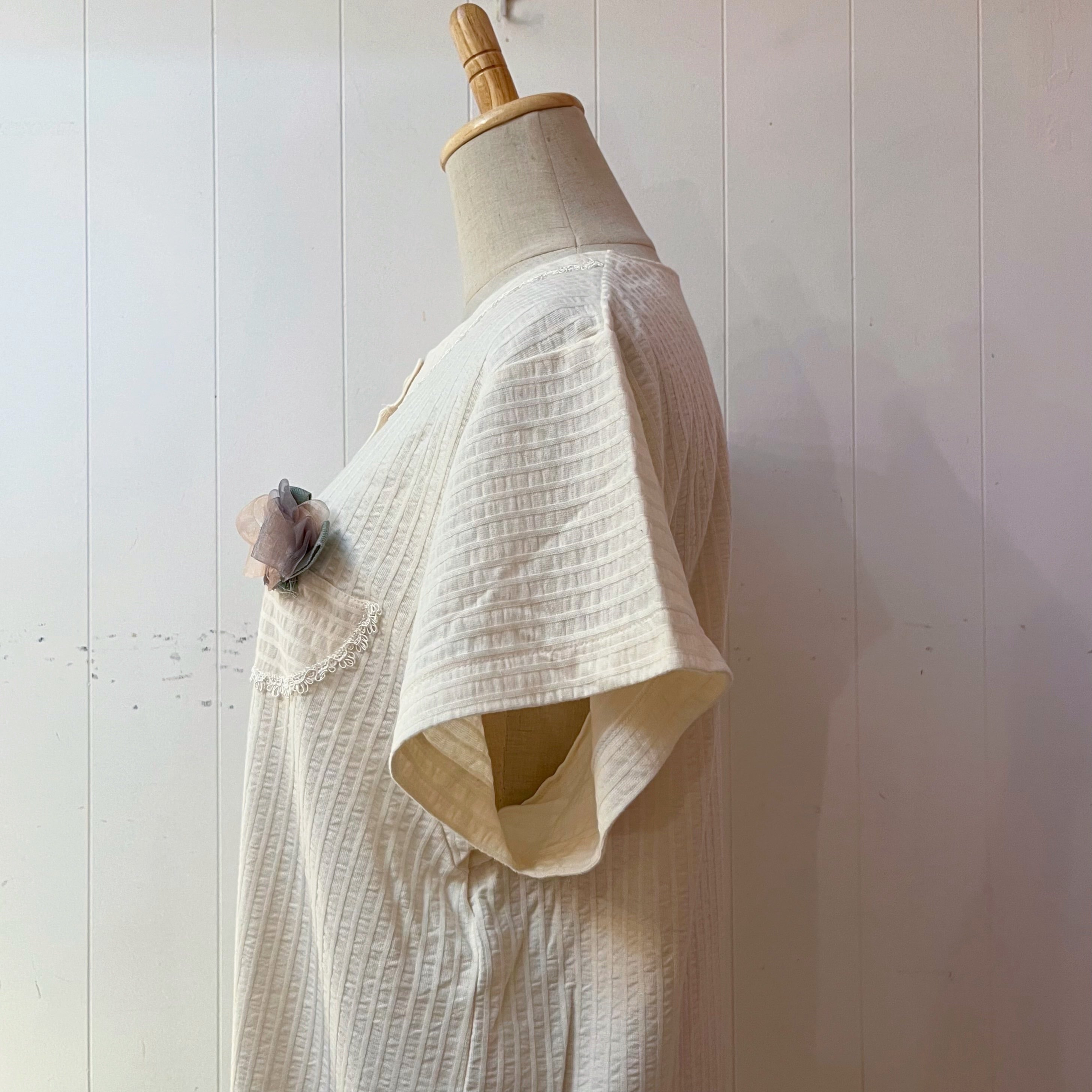 flower pocket neglige one-piece