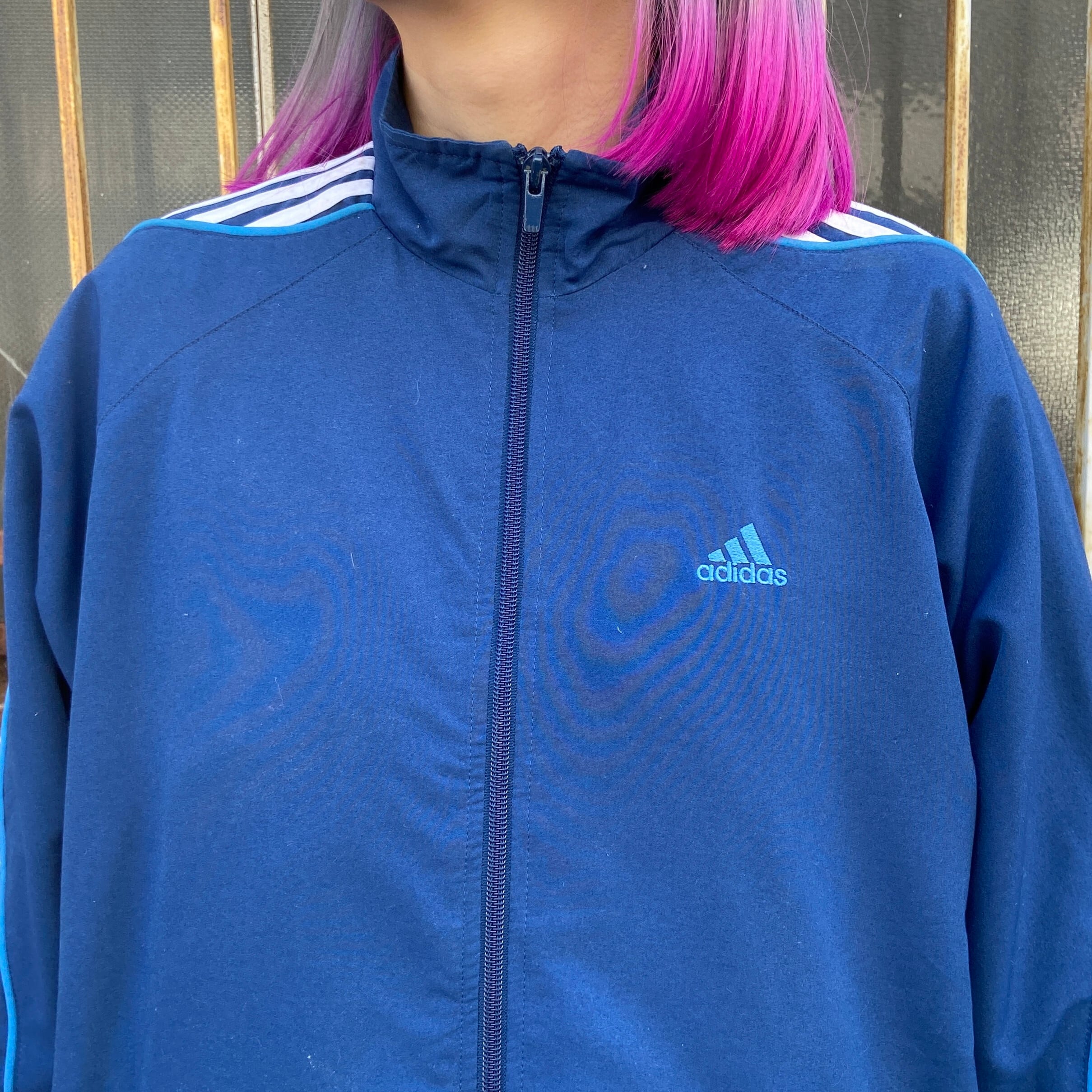 00年代 adidas アディダス ジャージ トラックジャケット メンズXL 古着 ...