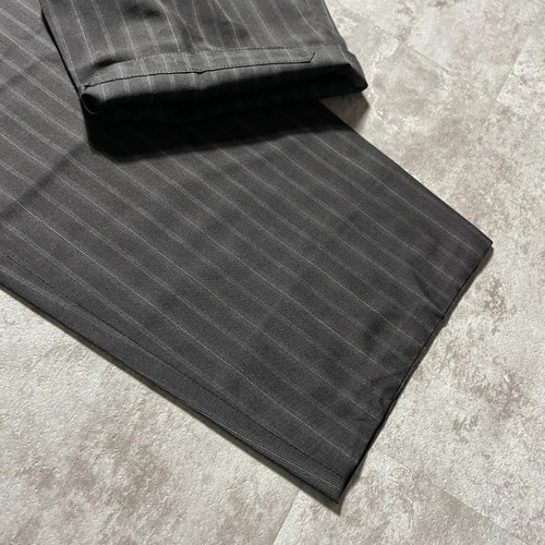 00s old GUCCI slacks black stripe 詳細写真15