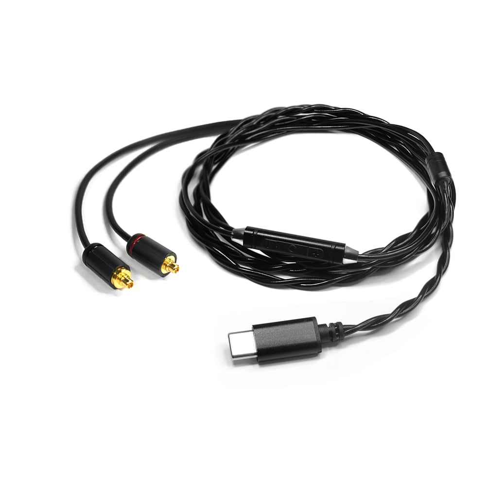 鶯(うぐいす) GOLD： NOBUNAGA Labs：MMCX/Type-Cケーブル インナー