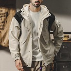 Hooded Blouson Raglan Sleeve Drawcord ◇H0806