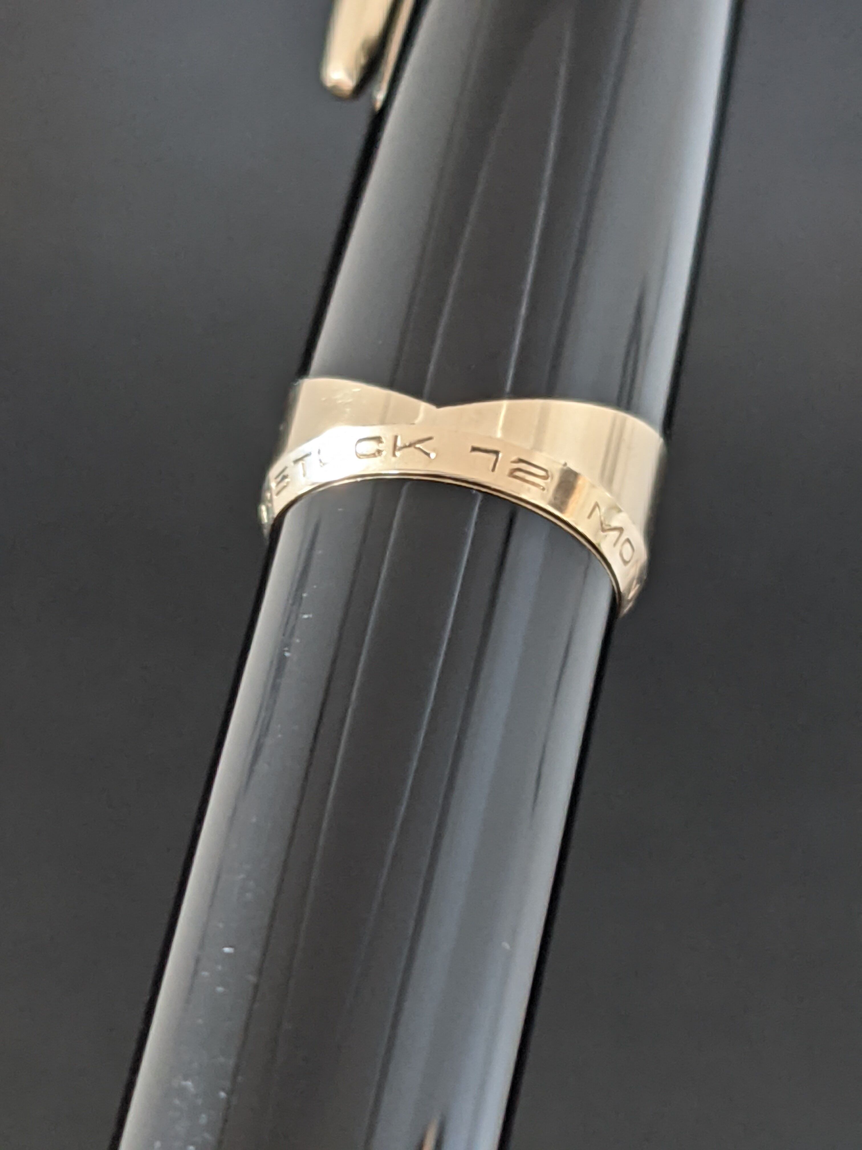 60sモンブラン　マイスターシュテュックNo.12　（細字）　18K 60s モンブラン マイスターシュテュック 12 MONTBLANC MEISTERSTUCK