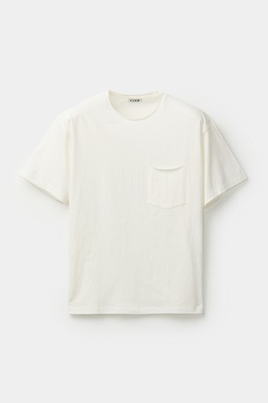 [COOR] Low-Cut Regular Fit T-Shirt (Off-White) 正規品 韓国ブランド 韓国通販 韓国代行 韓国ファッション クール クーア クアー COOR 日本 店舗