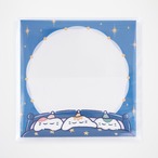 おやすみのじかん | スクエアメモ用紙