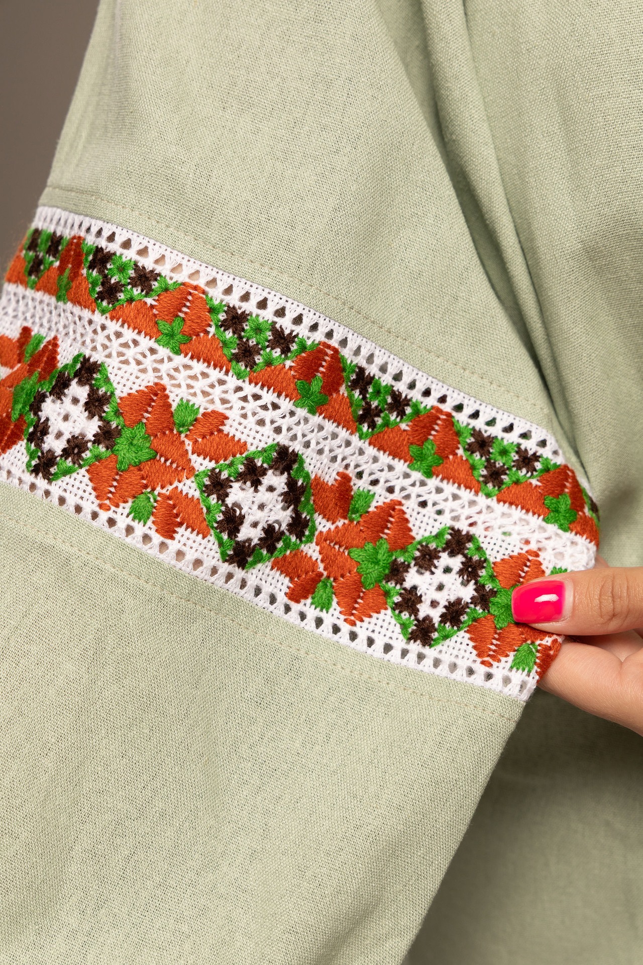 ウクライナ刺繍ヴィシヴァンカ　手刺繍　レディース・フリーサイズ - 8