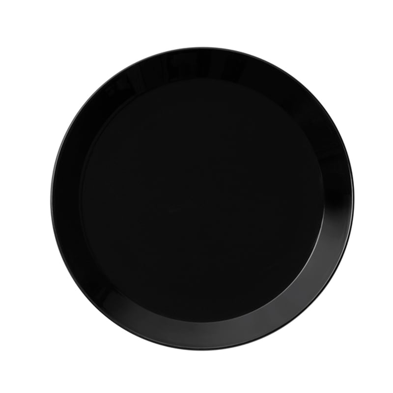 【iittala】 TEEMAティーマ　フラットプレート 26cm　PlatFlat　BLACK