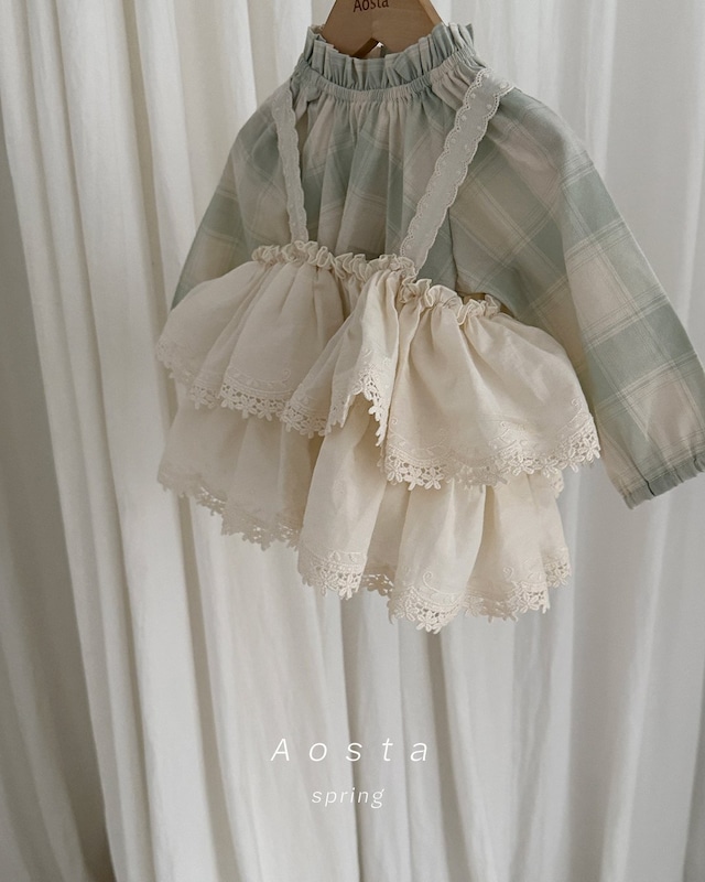 即納⌇レース カンカン ビスチェ