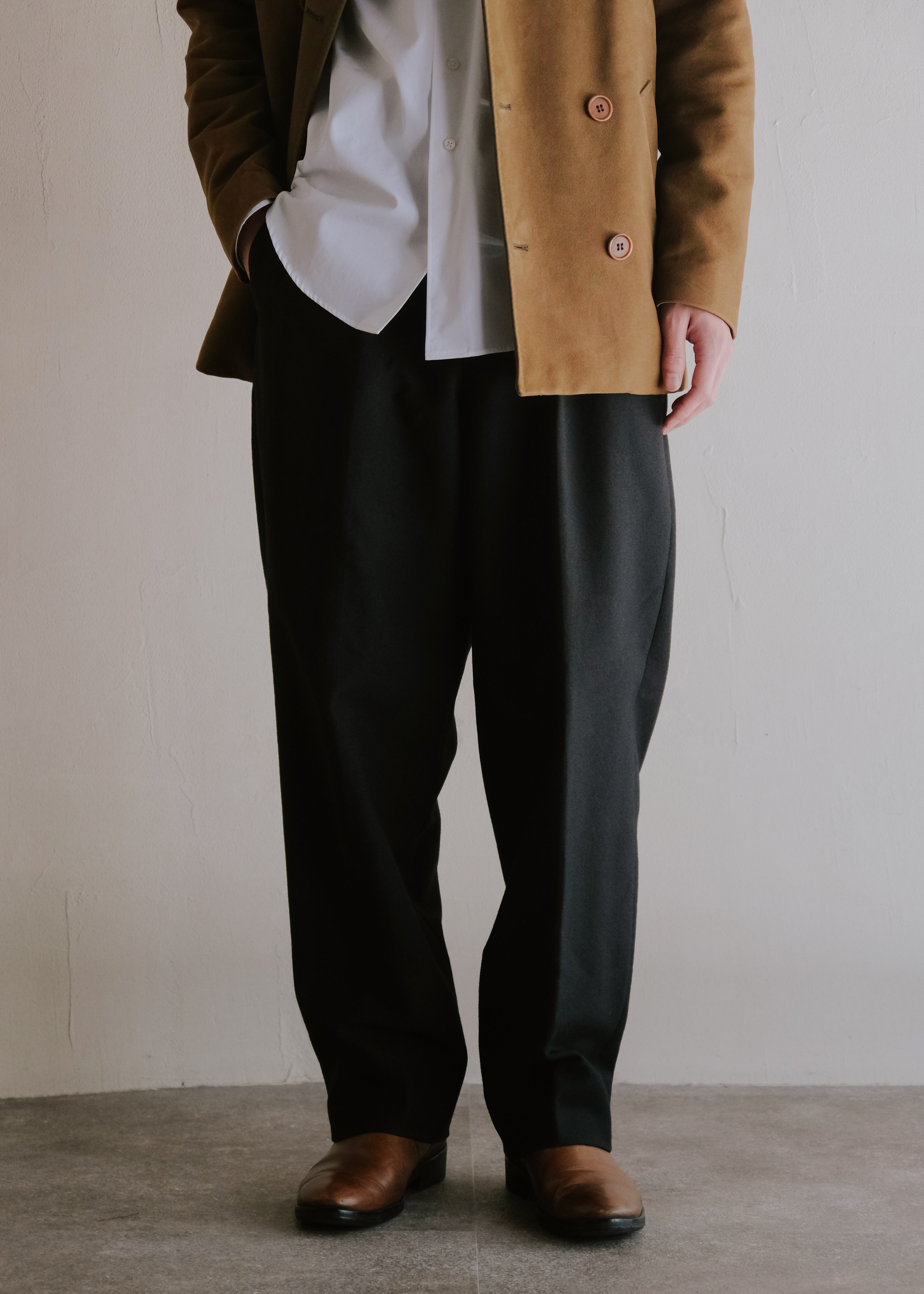 CoSTUME NATIONAL HOMME leather pants | CETTEN