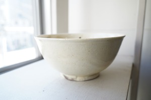 粉引深鉢6寸どんぶり 瓜田芙美子 Fumiko Urita