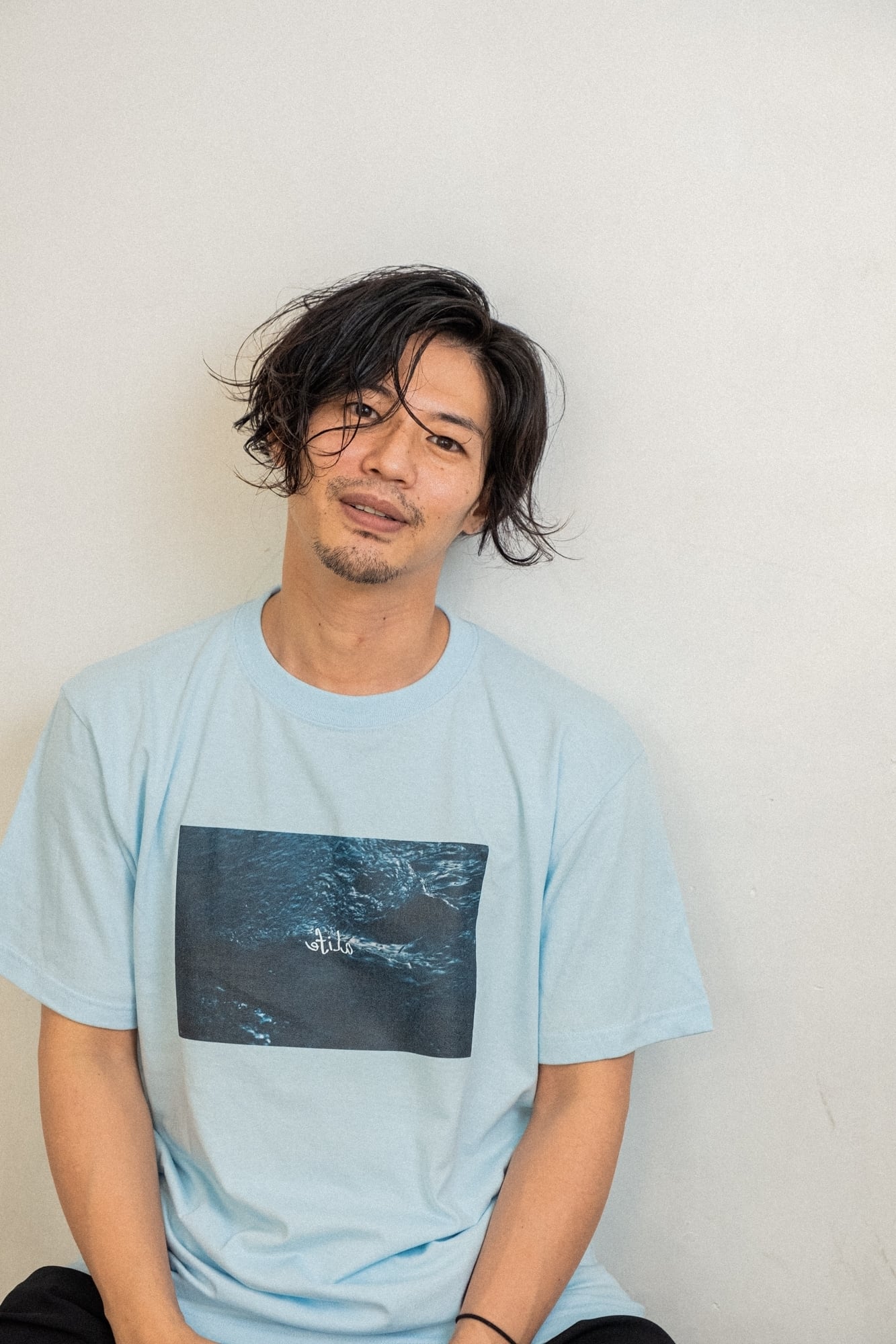 【予約】「aLife」COVER TEE / BLUE