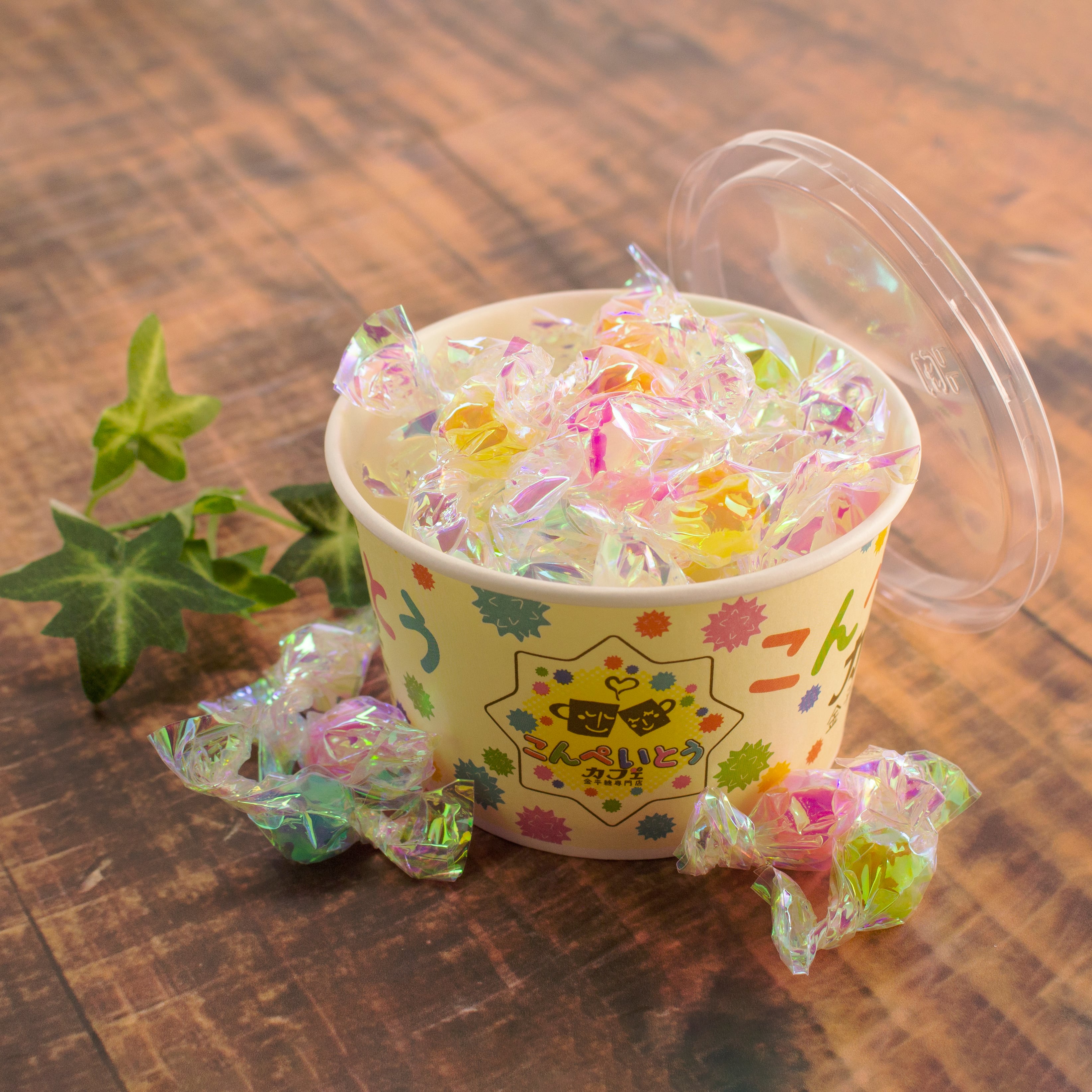 大粒金平糖20個入りカップ詰め合わせ (Assorted cups) | 恋寿華堂