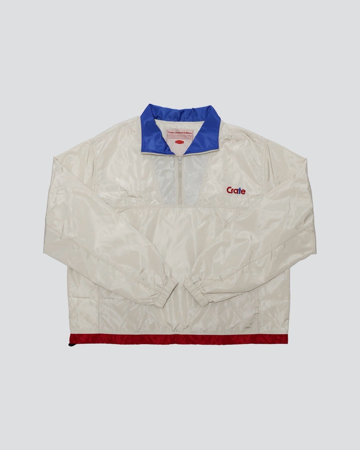 CRATE Ball Inspired Nylon Jacket WHITE