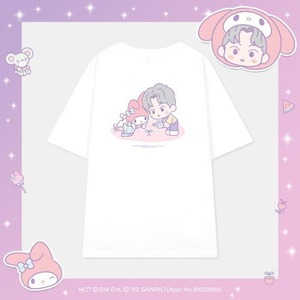 ★[SPAO][NCT x SANRIO] 마크 MARK T-SHIRT (pink) 正規品 韓国ブランド 韓国通販 韓国代行 韓国ファッション Tシャツ