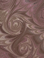 「夢香唐草 — chocola à la folie」風花柄〜セオアルファ 浴衣・夏着物・単衣