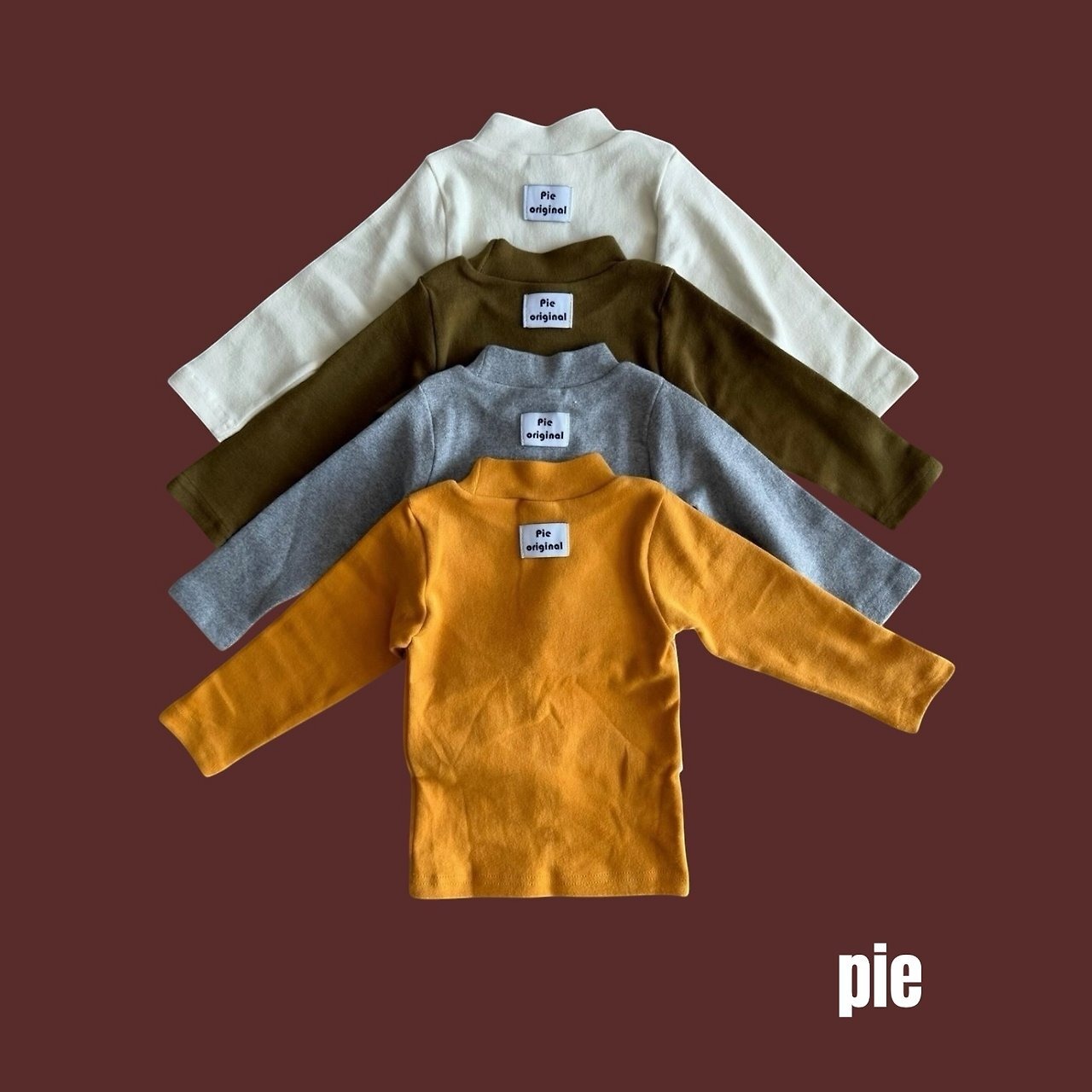 PIE［取寄］cheese turtle neck tee 26winter
