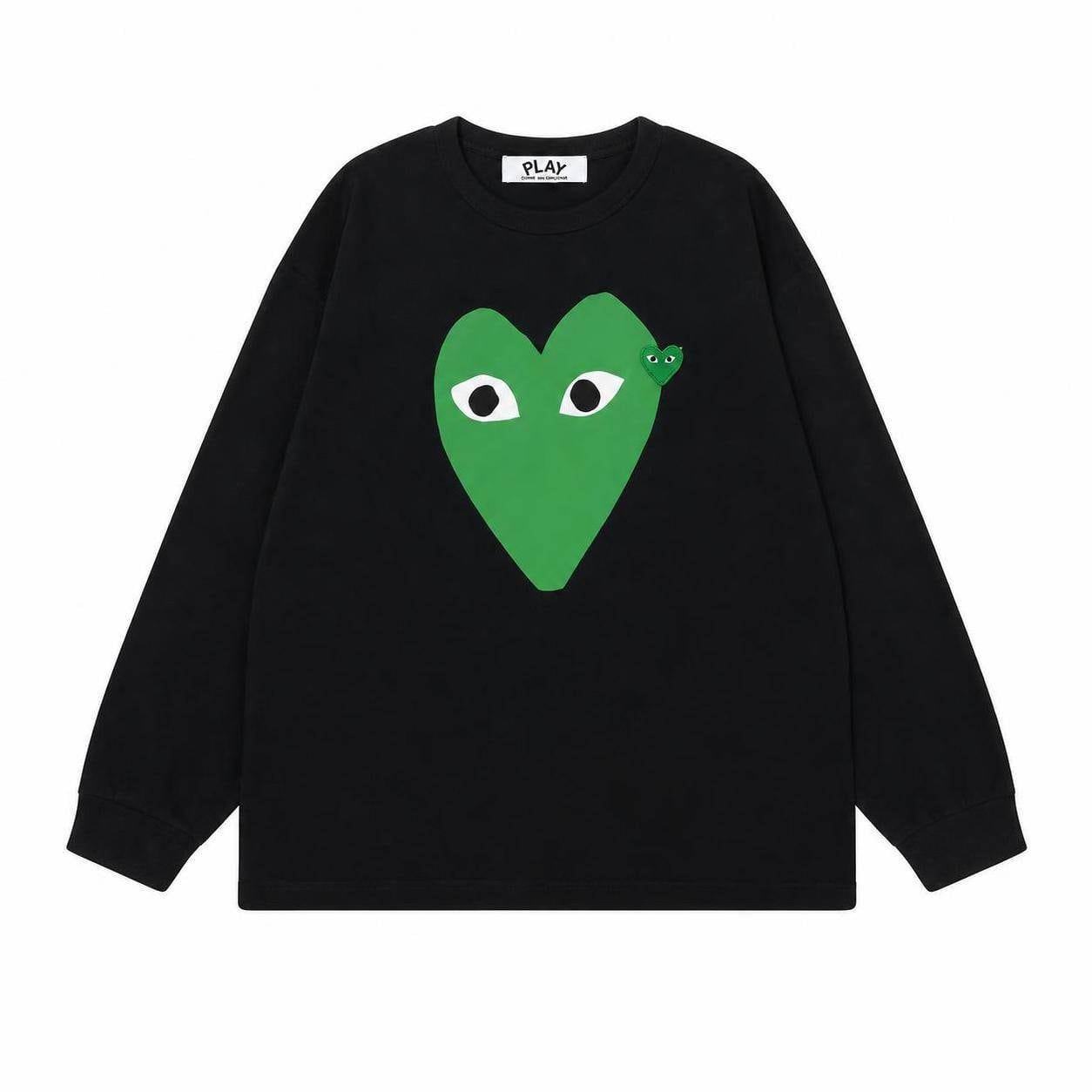コムデギャルソン PLAY COMME des GARCONS ハートロゴ クルーネック